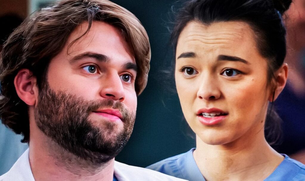 Levi Schmitt Mika Yasuda greys anatomy saison 22