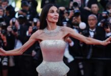 demi moore cannes bras polemique