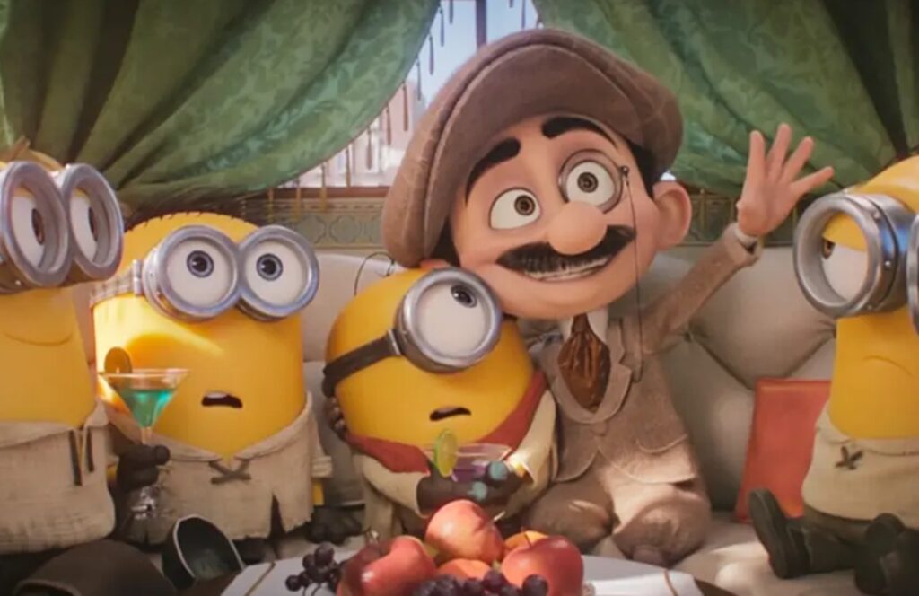 des minions et des monstres scene post generique