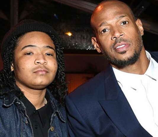 marlon wayans enfant transgenre