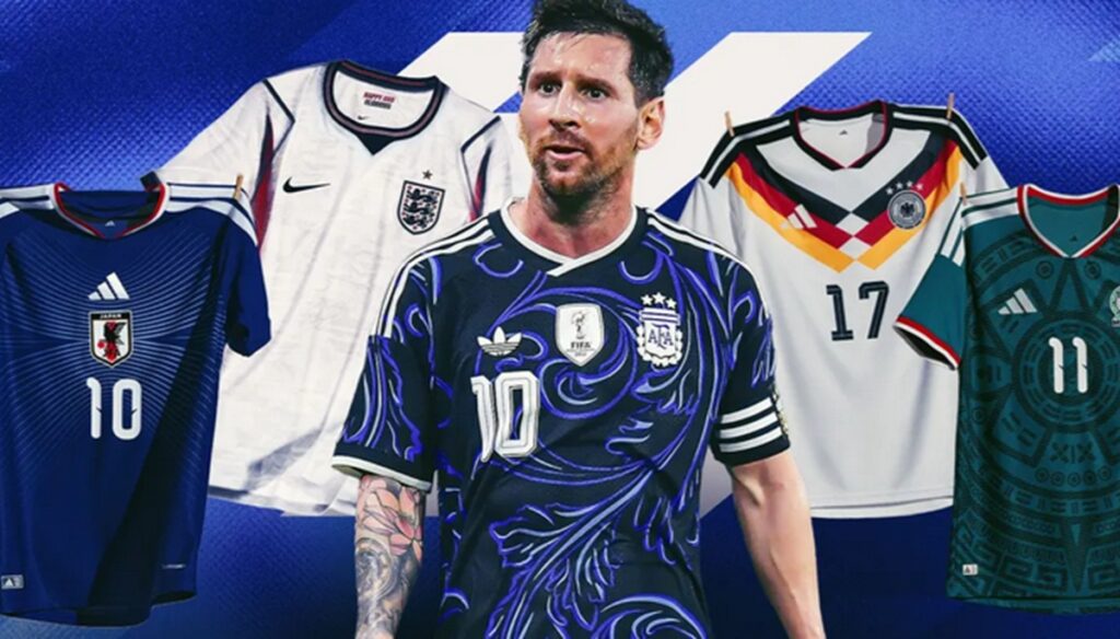 top 10 plus beaux maillots coupe du monde 2026