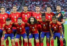 joueurs espagne couple