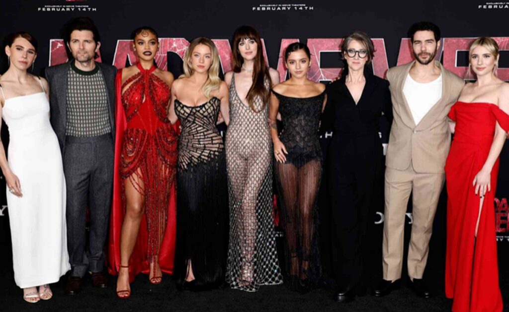 madame web salaires acteurs