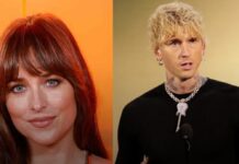 dakota johnson couple mgk