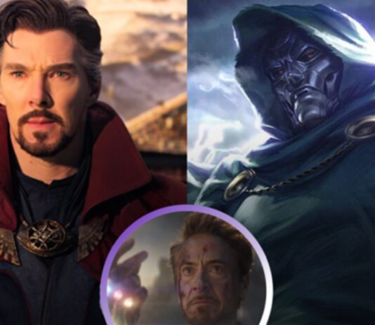 dr strange sacrifie tony stark pour dr doom