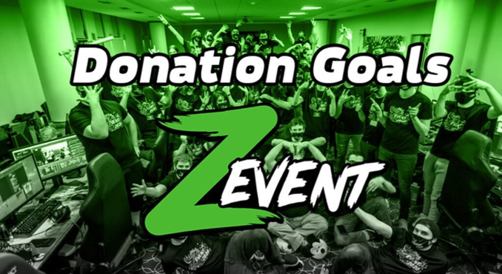 meilleurs donation goals zevent 2026