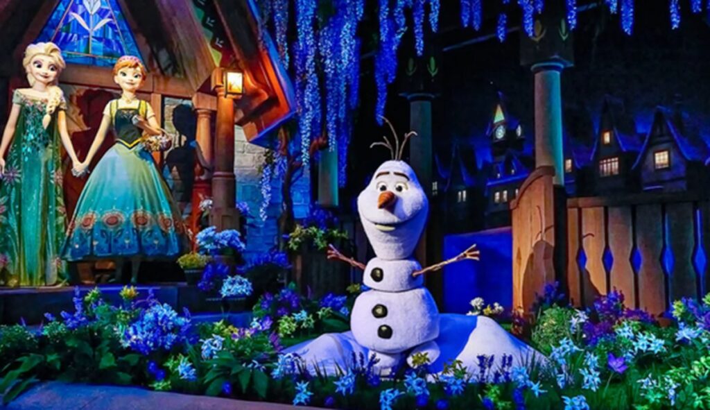frozen ever after astuce